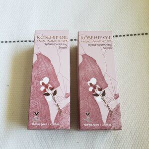 Bundle New 2PC Korean Glamfox Rosehip Oil Hydra Nourishing Serum